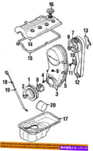 GWJo[ XYLOEM 98-99 Swift-Engine^C~OJo[1139070C00 SUZUKI OEM 98-99 Swift-Engine Timing Cover 1139070C00