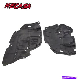 エンジンカバー Hecasa LH＆RH Side Engine Splash Shields Guard for 12-14 Toyota Camryセット2 HECASA LH & RH Side Engine Splash Shields Guard For 12-14 Toyota Camry Set of 2