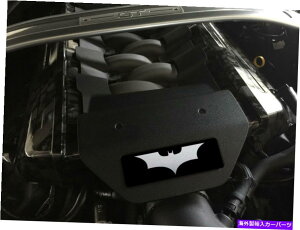 �G���W���J�o�[ 2015/2016/2017�}�X�^���O�A���~�j�E���G���W���v���[�g - [15FM_EP_S22]�o�b�g�}�� 2015/2016/2017 Mustang Aluminum Engine Plate - [15FM_EP_S22] BATMAN