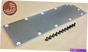 �G���W���J�o�[ [SR] LS GEN4�r���b�g�A���~�o���[�J�o�[�v���[�gL99 LS3 DOD DELETE LIFTER PAN [SR] LS Gen4 Billet Aluminum Valley Cover Plate L99 LS3 DOD Delete Lifter Pan�y���s�A���i�z