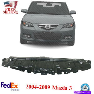 GWJo[ 2004N2009Ñ}c_3̂߂ɃJo[̉̃tgGWXvbVV[h Front Engine Splash Shield Under Cover For 2004-2009 Mazda 3