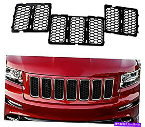 GWJo[ tgOCT[gbVnjJNbvIOJo[W[vOh`FL[ Front Grille Inserts Mesh Honeycomb Clip-on Grill Cover for Jeep Grand Cherokee