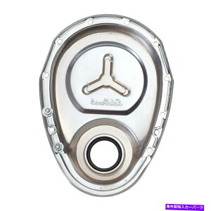 �G���W���J�o�[ Chevy G30 1975-1993 Edelbrock 4860�^�C�~���O�J�o�[W�n�ڐ������S For Chevy G30 1975-1993 Edelbrock 4860 Timing Cover w Welded Star & Logo�y���s�A���i�z