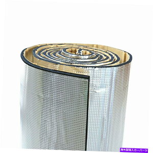 GWJo[ 5mmԃGWMfMރTEhfbhi[}bgPEA~EV[hpbhJo[ 5mm Car Engine Heat Insulation Sound Deadener Mat PE Alumium Shield Pad Cover