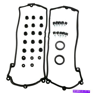 �G���W���J�o�[ 04-06 BMW 545i E60 N62B44A 4.4L�̃o���u�J�o�[�K�X�P�b�g�Z�b�g Valve Cover Gasket Set for 04-06 BMW 545i E60 N62B44A 4.4L Naturally Aspirated�y���s�A���i�z