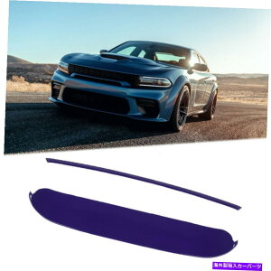 �G���W���J�o�[ Dodge Charger GT SRT SCAT PACK R/T 2015+Purple Hood Center Grille Scoop Trim�p For Dodge Charger GT SRT Scat Pack R/T 2015+Purple Hood Center Grille Scoop Trim�y���s�A���i�z