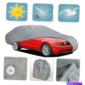 �G���W���J�o�[ ��^�Ԃ̃J�o�[�ő厩���ی쑾�z�_�X�g�v���[�t���O�����ʋC�� Large Car Cover MAX Auto Protection Sun Dust Proof Outdoor Indoor Breathable�y���s�A���i�z