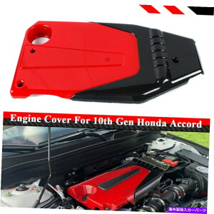 GWJo[ z_AR[h2018-2020101.5TbhubNGWJo[CXg[Lbg For Honda Accord 2018-2020 10th Gen 1.5T Red Black Engine Cover Installation Kit