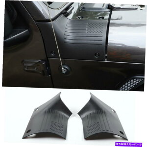 GWJo[ W[vO[JL JL JT 2018-22ubNGWt[hbvAOR[i[K[hJo[ For Jeep Wrangler JL JT 2018-22 Black Engine Hood Wrap Angle Corner Guards Cover