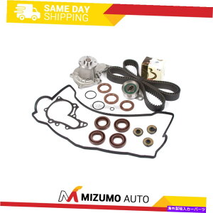GWJo[ ^C~OxgLbgEH[^[|vtBbg88-92g^WIvY1.6 4AFEJo[KXPbg Timing Belt Kit Water Pump Fit 88-92 Toyota Geo Prizm 1.6 4AFE Cover Gasket