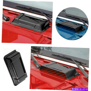 GWJo[ W[vO[JK 2007-2017ubNGWt[hGACbgxgJo[̑ɓKĂ܂ Fit For Jeep Wrangler JK 2007-2017 Black Engine Hood Air Inlet Vent Cover Decor