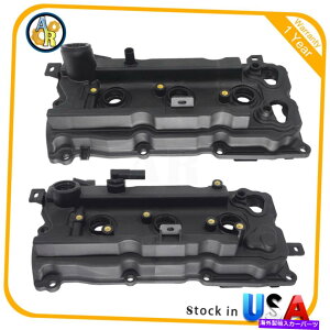 GWJo[ 2009-2015̃KXPbgtGWouJo[̃yAYNGXgMurano 3.5L V6 Pair of Engine Valve Cover W/ Gasket For 2009-2015 Nissan Quest Murano 3.5L V6