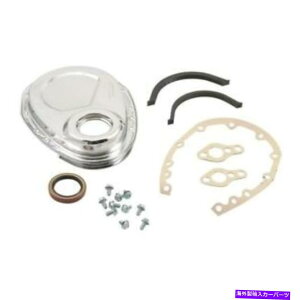 GWJo[ MRKXPbgGW̃^C~OJo[4590B 1958-1986̃NX`[V{[283-350 SBC Mr Gasket Engine Timing Cover 4590; Chrome Steel for 1958-1986 Chevy 283-350 SBC