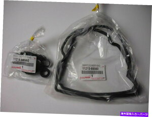 �G���W���J�o�[ �g���^�{��1998-2005 Altezza SXE10 -Beams 3SGE�o���u�J�o�[�K�X�P�b�g�Z�b�g2PCS TOYOTA GENUINE 1998-2005 Altezza SXE10 - Beams 3SGE Valve Cover Gasket Set 2Pcs�y���s�A���i�z