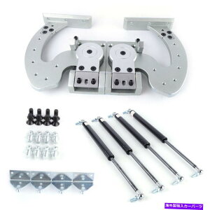 KEBO Xog^tH[hUSAp̐hAqWLbg̃jo[T{hA{g Universal Lambo Door Bolt On Vertical Doors Hinge Kit For Subaru Toyota Ford USA