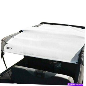 �y Jeep Wrangler 04-06 Steinjager Teddy�t�������O�X�z���C�g�g�b�v�\�[���[�X�N���[�� For Jeep Wrangler 04-06 Steinjager Teddy Full Length White Top Solar Screen�y���s�A���i�z