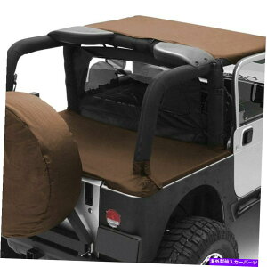 �y Jeep Wrangler 1997-2006 Smittybilt 93317�A�E�g�o�b�N�X�p�C�X�f�j���r�L�j�g�b�v For Jeep Wrangler 1997-2006 Smittybilt 93317 Outback Spice Denim Bikini Top�y���s�A���i�z
