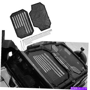y TVF[hbVVF[hgbvJo[́AW[vO[JK 07-17UVی񋟂܂ Sunshade Mesh Shade Top Cover Provides UV Protection for Jeep Wrangler JK 07-17