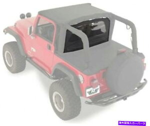 y 1987-2006W[vO[Ɩ̃EBhW}[EBhu[J[ubNfj 1987-2006 Jeep Wrangler and Unlimited Windjammer Wind Breaker Black Denim