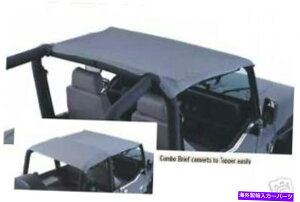 y Zgbp[gbv2gbvnW[vO[p1̃R{p[Wi97-06 brief topper TOP 2 TOPS N ONE COMBO RAMPAGE PRODUCTS 97-06 FOR Jeep Wrangler