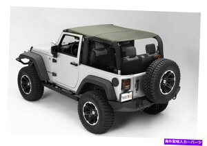 �y ���ȃ��b�W�|�P�b�g�A�C�����h�g�b�p�[�r�L�j�J�L�A�����O���[JK 2dr�B 13591.36 Rugged Ridge Pocket Island Topper Bikini-Khaki, for Wrangler JK 2dr.; 13591.36