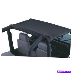 �y Rampage 90701�u���b�N�N�C�b�N�����[�X�r�j�[���J���t�H���j�A�u���[�t�\�t�g�g�b�v76-86 CJ7 Rampage 90701 Black Quick Release Vinyl California Brief Soft Top for 76-86 CJ7�y���s�A���i�z