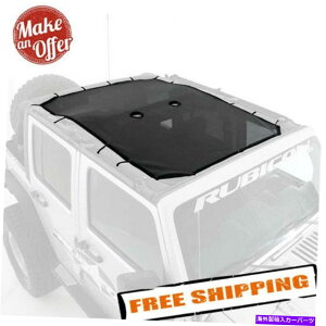 �y Smittybilt 95500 Cloak�g�����b�V���V�F�[�hTop -2007-2018 Jeep Wrangler JK 4dr�B Smittybilt 95500 Cloak Extended Mesh Shade Top - 2007-2018 Jeep Wrangler JK 4dr.�y���s�A���i�z