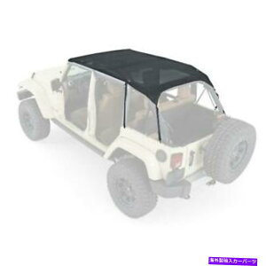 �y Smittybilt 94600���b�V���g���\�t�g�g�b�v�A�u���b�N�B 10-18�����O���[JK 4 dr�ɓK�����܂� Smittybilt 94600 Mesh Extended Soft Top, Black; Fits 10-18 Wrangler JK 4 DR�y���s�A���i�z