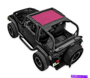 y Jeep TJpSpiderWebshadebVrLjgbvsNB SWS-SHDKNI-01-TJ-PNK SpiderWebShade Mesh Bikini Top-Pink, for Jeep TJ; SWS-SHDKNI-01-TJ-PNK
