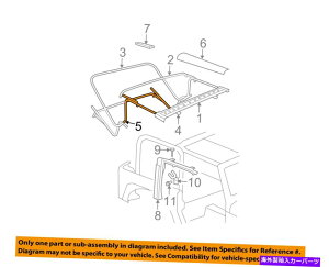 y W[vNCX[OEM 11-17O[Ro[`u/\tggbvibN5166017AB Jeep CHRYSLER OEM 11-17 Wrangler Convertible/soft Top-Knuckle 5166017AB