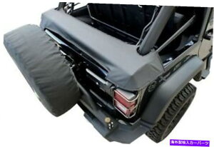 y 07-18O[JK 2hA960035̃p[WubN_Ch\tggbvXg[Wu[c Rampage Black Diamond Soft Top Storage Boot for 07-18 Wrangler JK 2-Door 960035