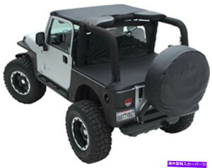 y Smittybilt 92817AEgobNWrLjgbv92-95O[iYJjɓK܂ Smittybilt 92817 Outback Standard Bikini Top Fits 92-95 Wrangler (Yj)