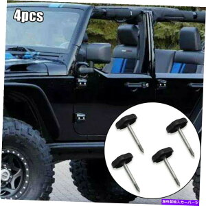 �y �Ԃ̃h�A�T���E���h�m�u�p�X�e�����X�X�`�[���g�b�v�t���[��2007-2018 4PCS/�Z�b�g Door Surround Knob For Car Stainless Steel Top Frame 2007-2018 4pcs/Set