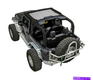 幌 SpiderWebshadeメッシュビキニトップグレー、ジープJK 2dr。 Jkini-2d-grey SpiderWebShade Mesh Bikini Top-Grey, for Jeep JK 2dr.; JKINI-2D-GREY