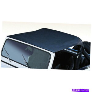 y ȃbWT}[u[tgbv55-75tBbgW[vCJubN-13570.01 Rugged Ridge Summer Brief Top 55-75 fits Jeep CJ Black - 13570.01