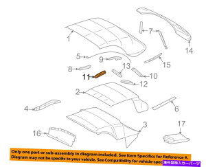 �y Ford OEM�R���o�[�`�u��/�\�t�g�g�b�v�E�F�U�[�X�g���b�v���e�[�i�[�E1W6Z7651542AA FORD OEM Convertible/soft Top-Weatherstrip Retainer Right 1W6Z7651542AA�y���s�A���i�z