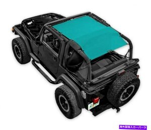 y Jeep TJpSpiderWebshadebVrLjgbveB[B SWS-SHDTOP-01-TJ-TEL SpiderWebShade Mesh Bikini Top-Teal, for Jeep TJ; SWS-SHDTOP-01-TJ-TEL