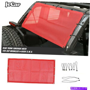 y AgNTVF[hbV\tggbvJo[W[vO[4hÂ߂̃rLjTJ JK JL Rear Trunk Sunshade Mesh Soft Top Cover Bikini For Jeep Wrangler 4 Door TJ JK JL