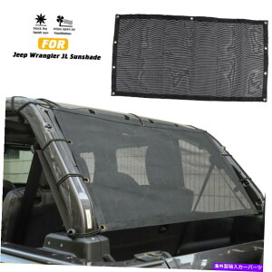 y TVF[hbVAgN\tggbvJo[4hAW[vO[JL 2018+ PVC Sunshade Mesh Rear Trunk Soft Top Cover For 4 doors Jeep Wrangler JL 2018+ PVC