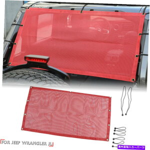 y bhgNTVF[hfMbV\tggbvJo[W[vO[4DR TJ JK JL Red Trunk Sunshade Insulation Mesh Soft Top Cover For Jeep Wrangler 4Dr TJ JK JL