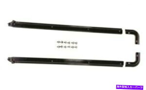 y Rampage 69997 -Replacement\tggbvn[hEFA^u[Lbg87-95O[YJ RAMPAGE 69997 -Replacement Soft Top Hardware Tub Rail Kit for 87-95 Wrangler YJ