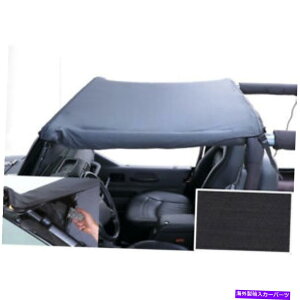 �y �W�[�v�����O���[YJ 1992-1995 13584.15�̉Ẵ|�P�b�g�u���[�t�g�b�v�u���b�N�_�C�������h Summer Pocket Brief Top Black Diamond for Jeep Wrangler YJ 1992-1995 13584.15