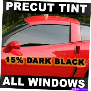 y Mazda Miata Soft Top 06-2012 Precut Window Tint-_[NubN15VLTI[gtB Mazda Miata Soft Top 06-2012 PreCut Window Tint - Dark Black 15% VLT Auto Film