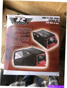 �y 92-95�W�[�v�����O���[�����p�[�W�n�[�t�ƃt���u���[�t�R���{�g�b�vT 94015�uShips Free�v 92-95 Jeep Wrangler Rampage Half and Full Brief Combo Top T 94015 SHIPS FREE�y���s�A���i�z