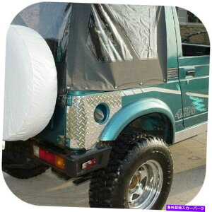 y V\tggbvXYLTC_Chv[gR[i[XL New Soft Top Suzuki Samurai Diamond Plate Corner Skins