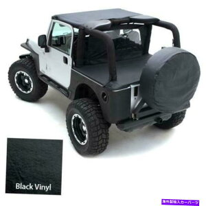 �y �W���\�t�g�g�b�v87-91�����O���[YJ�r�j�[���u���b�N�X�~�e�B�r���g Standard Soft Top 87-91 Wrangler YJ Vinyl Black Smittybilt�y���s�A���i�z