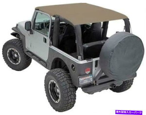 �y �g���\�t�g�g�b�v92-95�����O���[YJ�f�j���X�p�C�X�X�~�e�B�r���g Extended Soft Top 92-95 Wrangler YJ Denim Spice Smittybilt�y���s�A���i�z