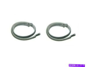 y 2̃tgEFU[XgbṽZbg - \tggbv/܂̓n[hgbvO.E.M̃[fBOGbW Set of 2 Front Weatherstrip - Leading Edge of Soft Top and/or Hard Top O.E.M.