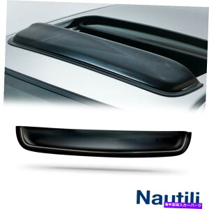 y 43 "X[NgbvT/[[tCXm[K[hEBhEoCU[ftN^[ 43" Smoke Top Sun/Moon Roof Rain Snow Guard Window Visor Deflector