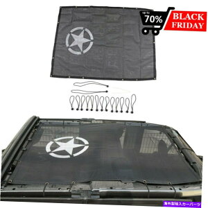 y tJo[bVUVTVF[hW[vO[JL JLU 4hÃ\tggbvJo[~~ Full Coverage Mesh UV Sun Shade Soft Top Cover For Jeep Wrangler JL JLU 4 Door~~